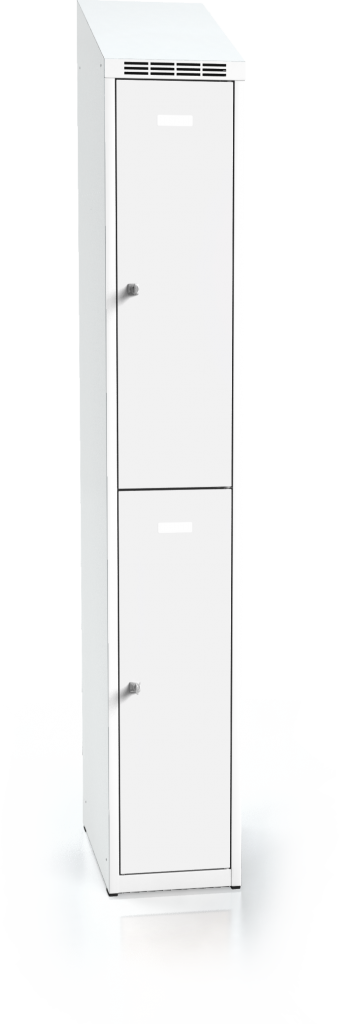  Divided cloakroom locker ALSIN with sloping top 1995 x 300 x 500